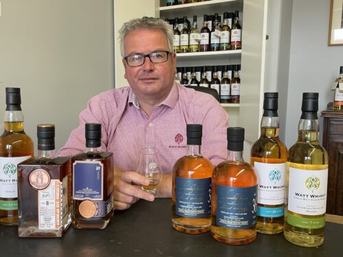 Mark with Single Cask, Franks signature collection and Watt Whisky